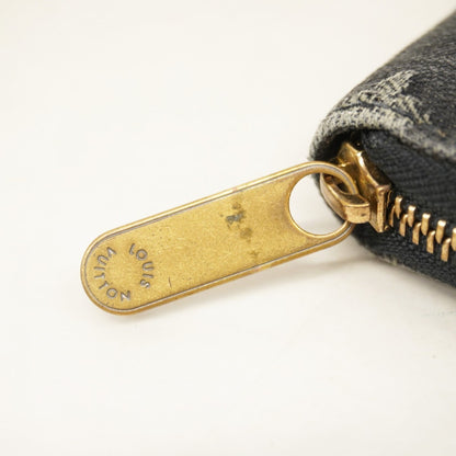 Louis Vuitton Monogram Denim Zippy Wallet M95614 Noir