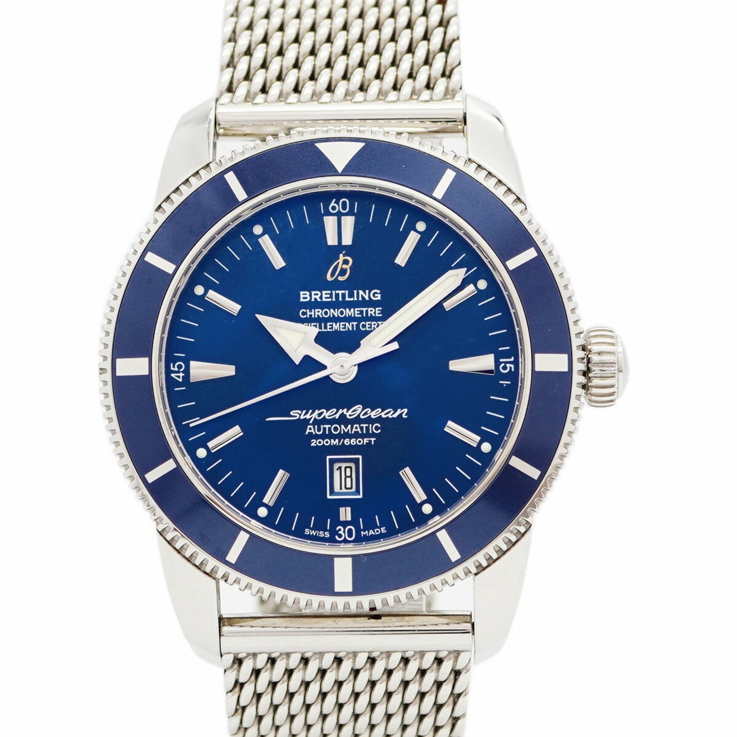 Breitling Superocean A17320 Blue Dial