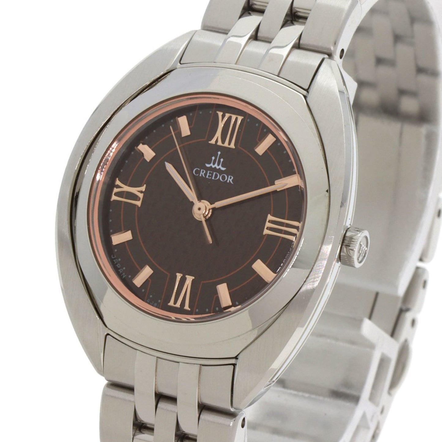 Seiko Gsas053 4J81-0An0 Credor Stainless Steel