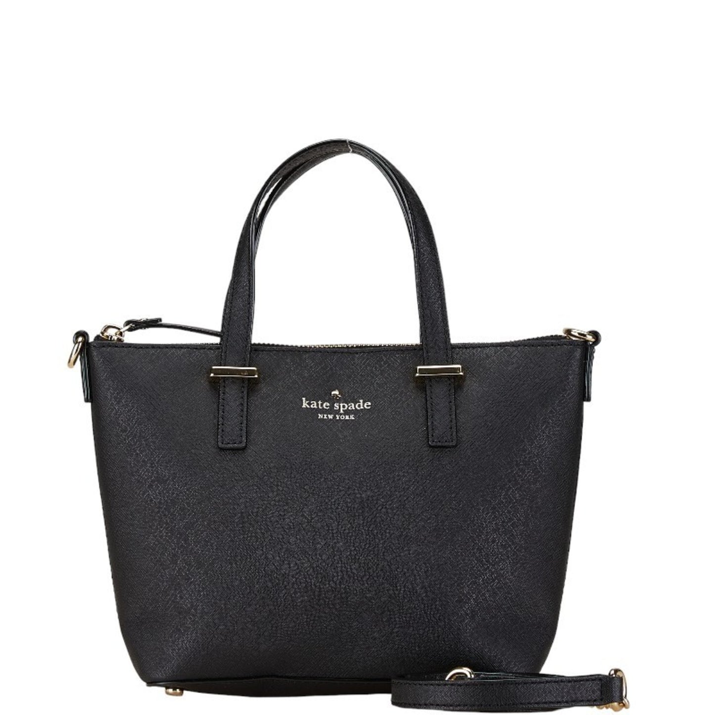 Kate Spade Handbag Shoulder Bag Black Leather