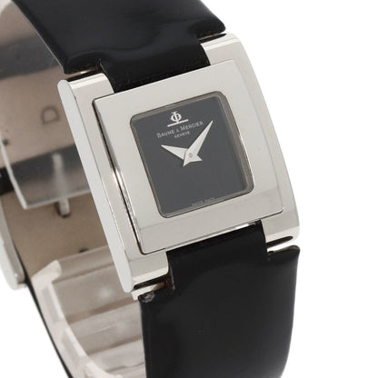 Baume & Mercier Moa8167 Catwalk Watch Stainless Steel Leather