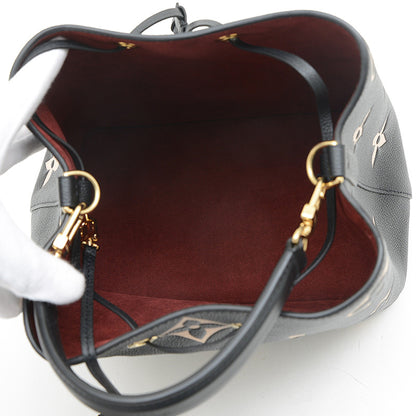Louis Vuitton Monogram Empreinte Neonoe Mm 2Way Bag Shoulder Black M45497