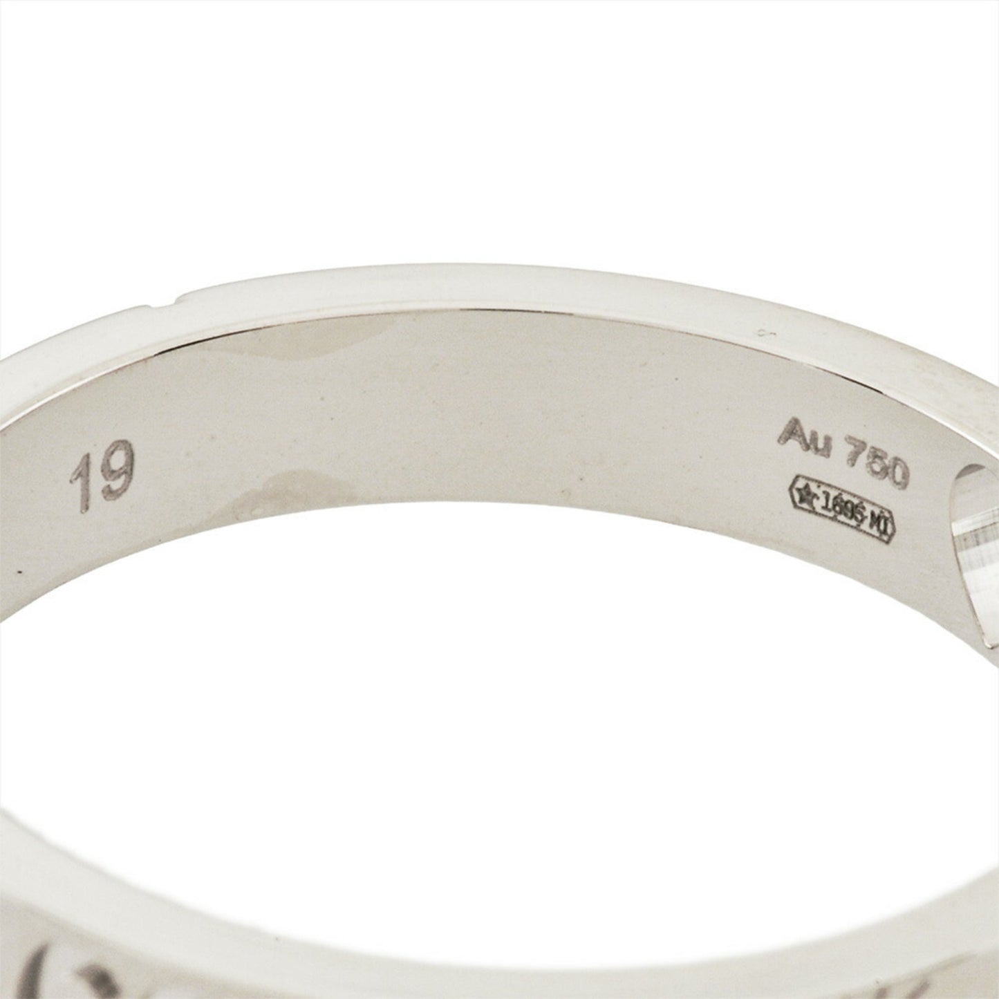 Gucci Icon Heart Ring #19 White Gold