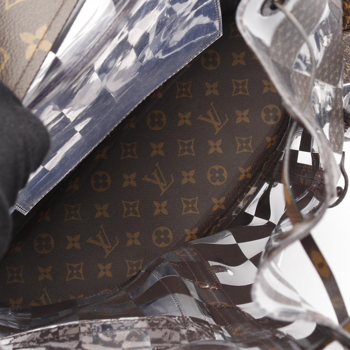Louis Vuitton Christopher Mm Monogram Chess Rucksack