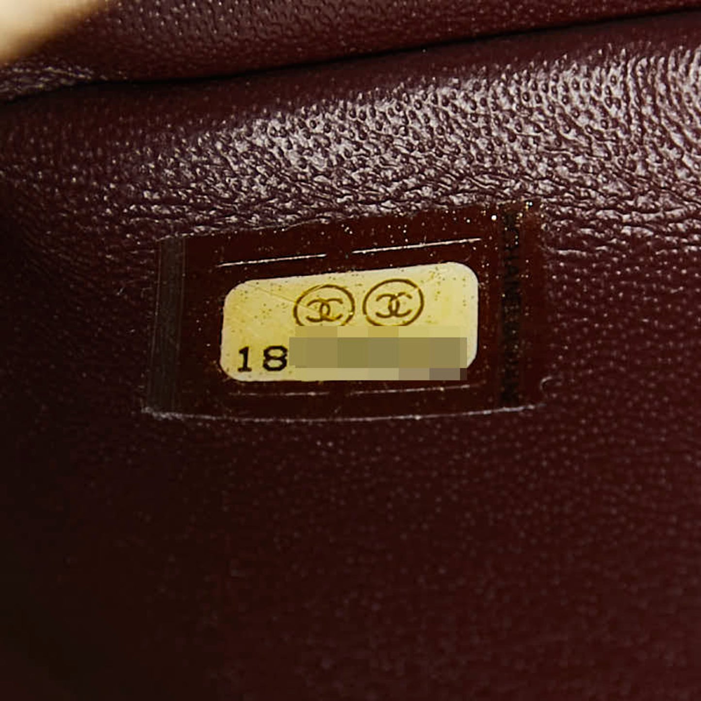 Chanel Matelasse Coco Mark Chain Shoulder Bag Pochette In Bordeaux