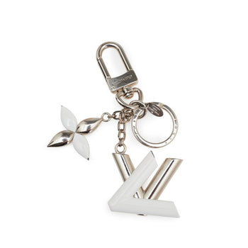 Louis Vuitton Twist Key Ring Bag Charm M68010 Silver