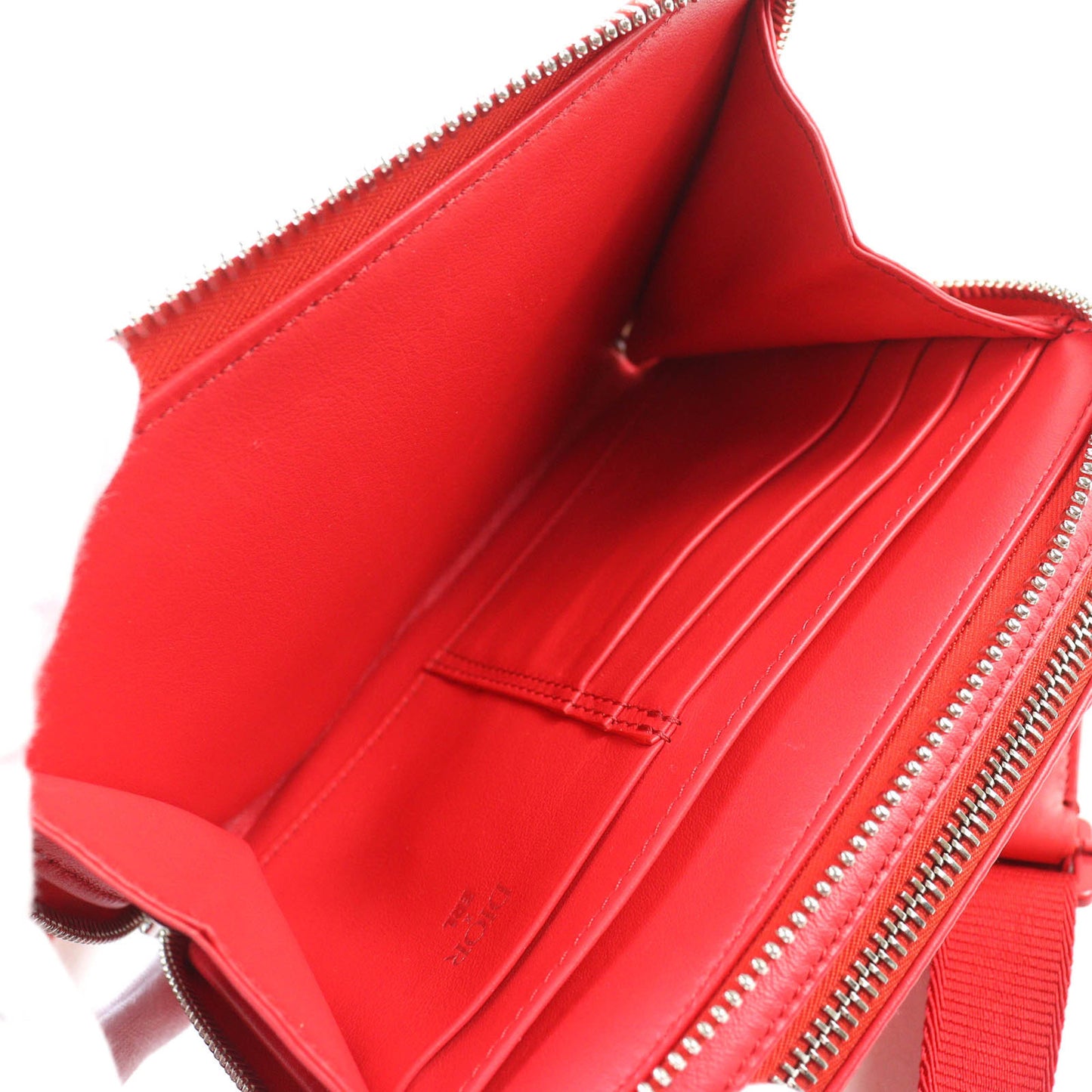 Christian Dior Dior 2Esbc119Ray Leather Oblique Quilted Bunny Messenger Bag/Shoulder Bag