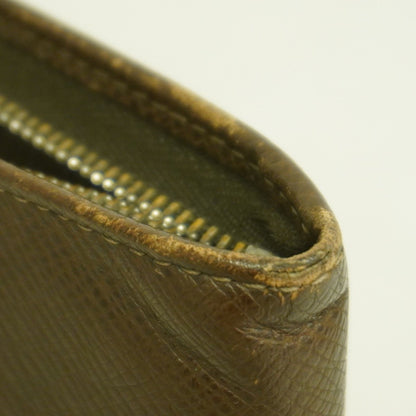 Louis Vuitton Taiga Porto Biermonie Zip Wallet M30678 Grizzly