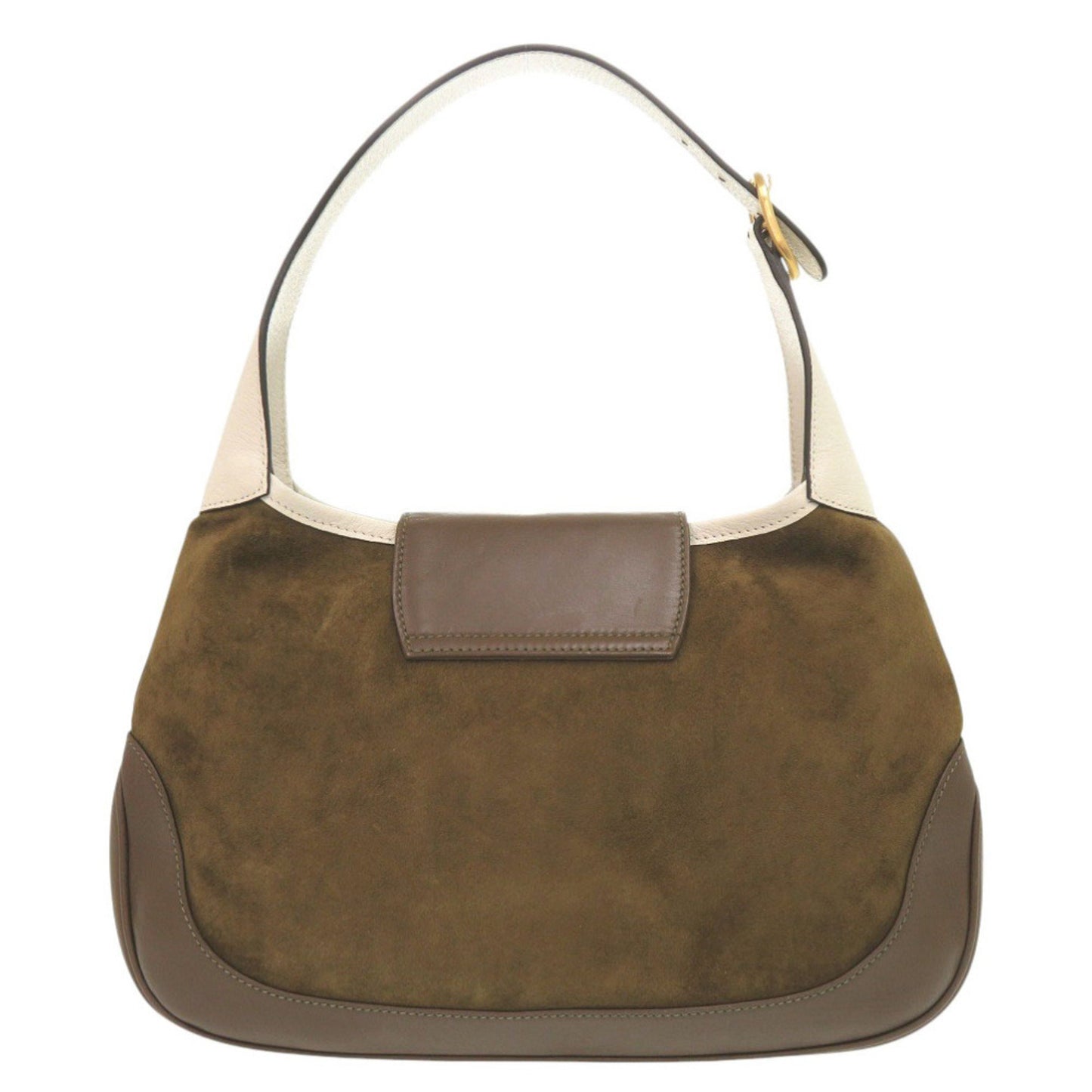 Like New Gucci Vault Vintage Jackie Suede Leather Brown