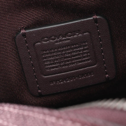 Coach Coach Signature Rowan Handbag Bag Coated Canvas Leather