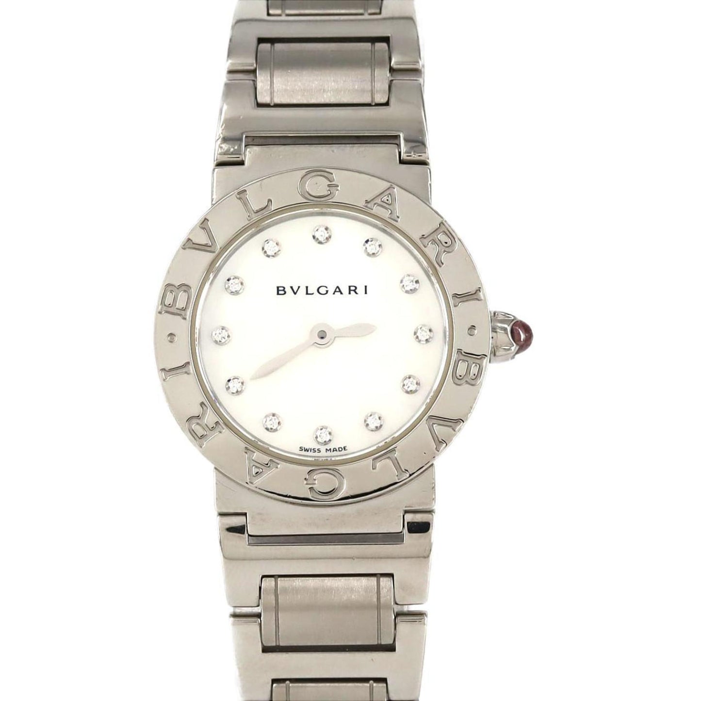 Bvlgari 12P Bbl26S Bbl26Wss 12 Ss Wristwatch Quartz
