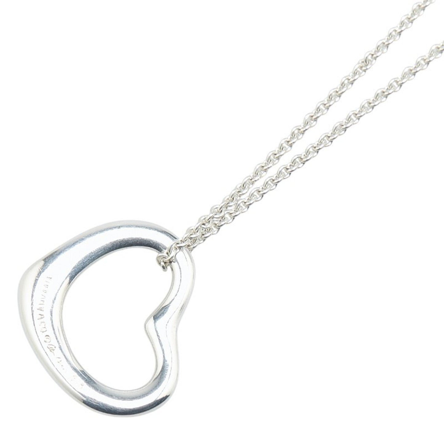 Tiffany Heart Necklace Sv925 Silver