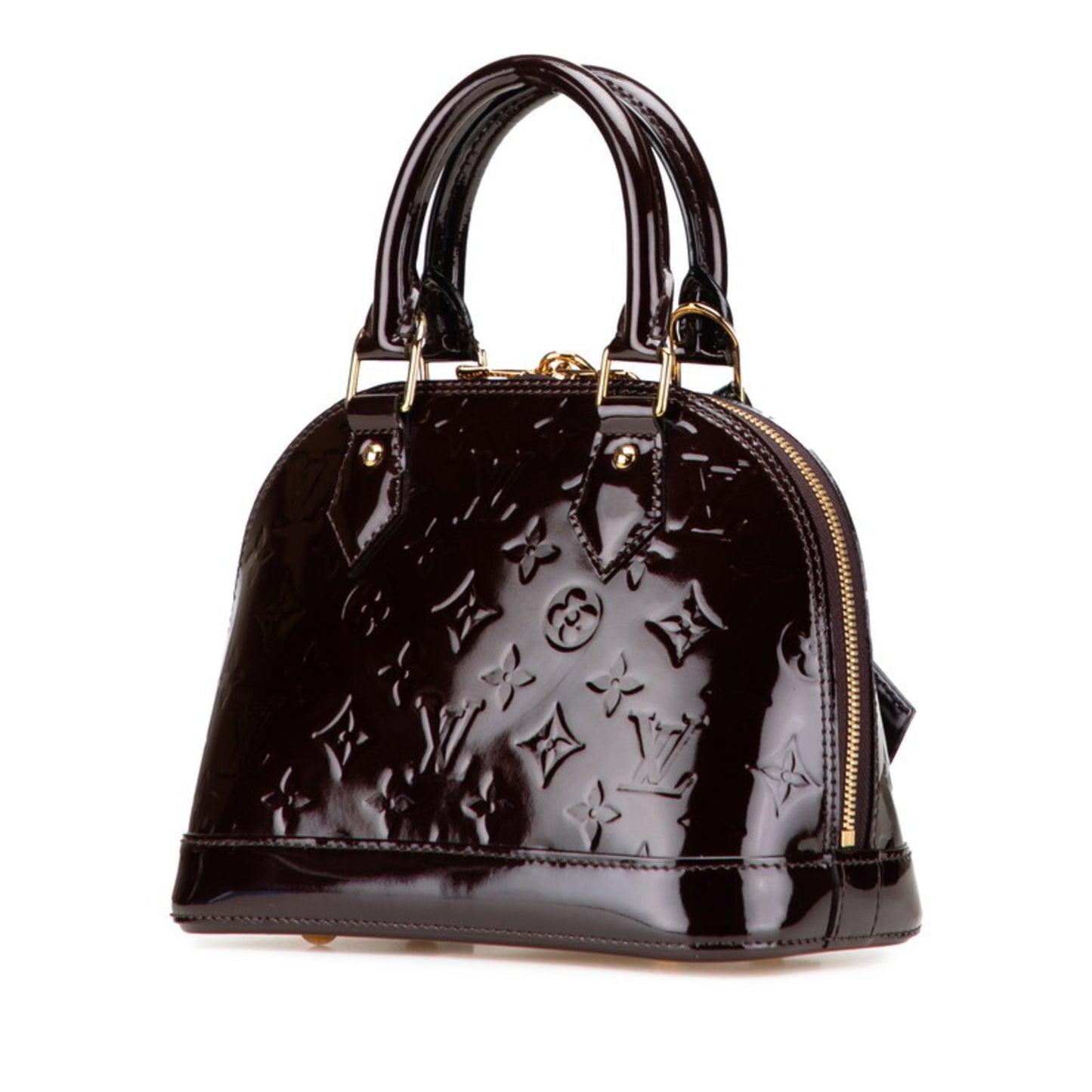 Louis Vuitton Monogram Vernis Alma Bb Handbag/Shoulder Bag