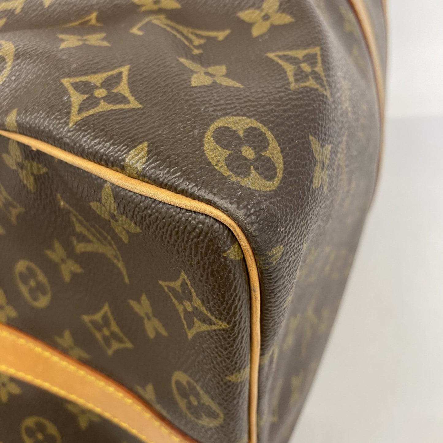 Louis Vuitton Monogram Keepall Bandouliere 50 Boston Bag M41416 Brown