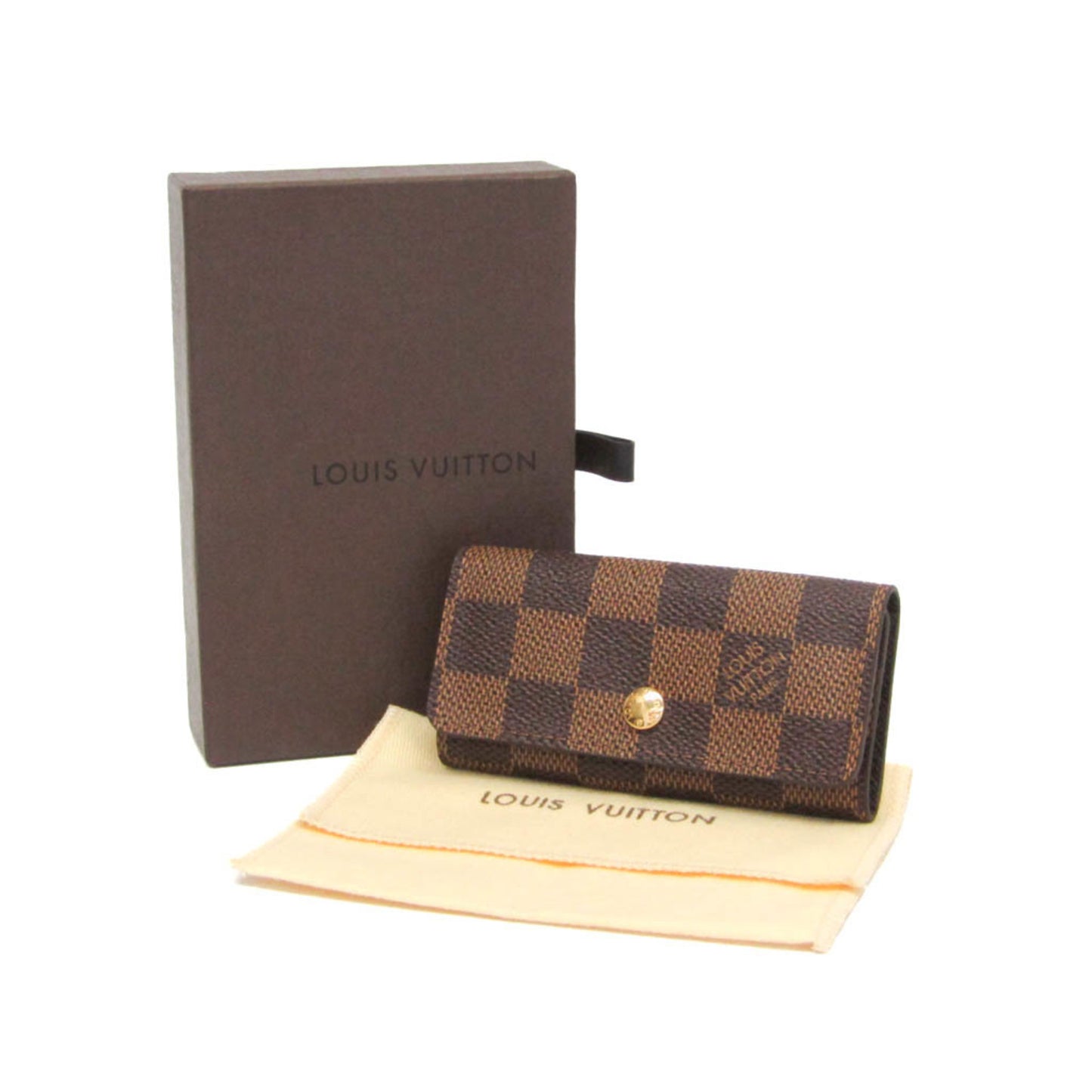 Louis Vuitton Damier 4 Key Holder N62631 Men