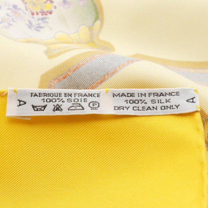 Hermes Herms Carr 90 "Qu'Importe Le Flacon" Silk Scarf