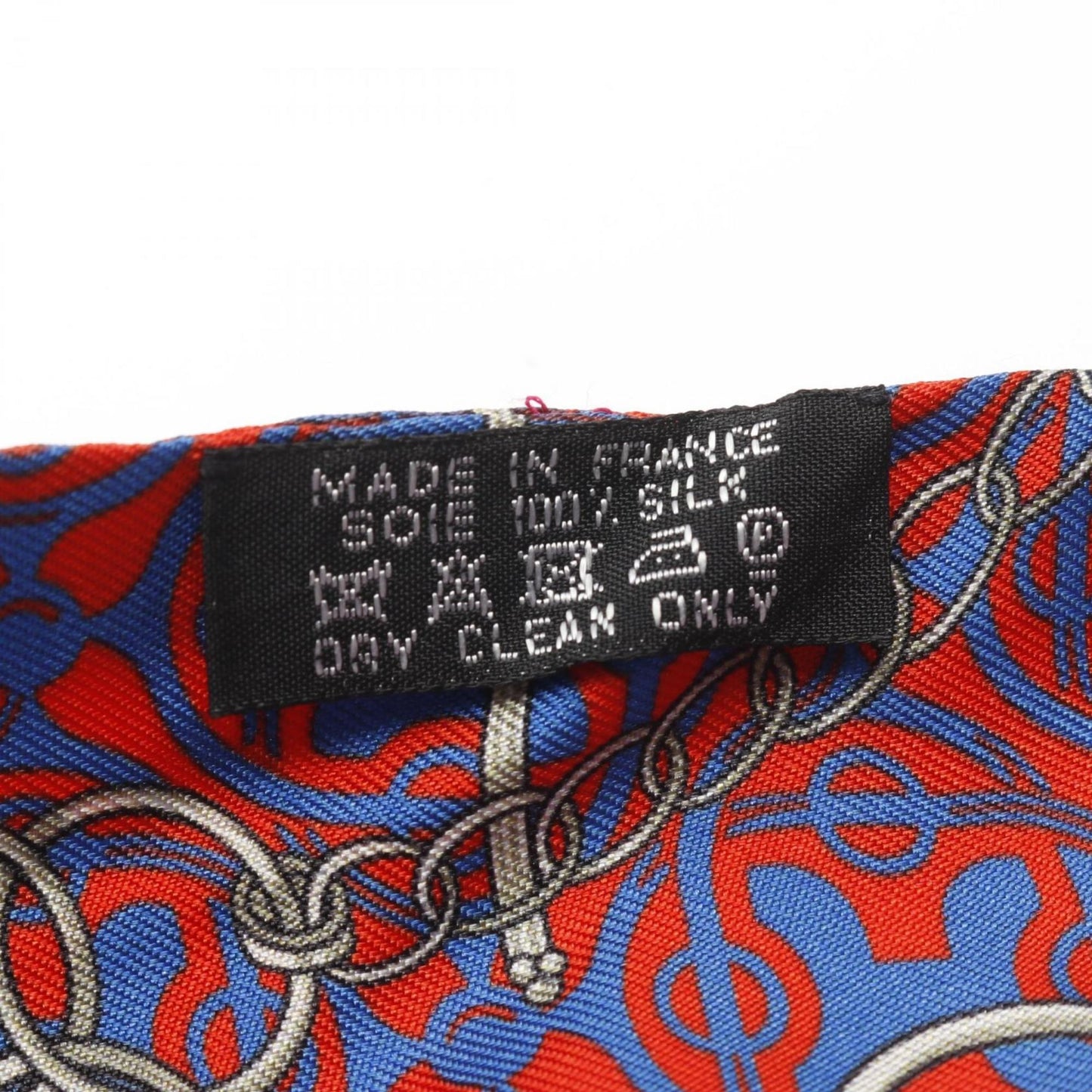 Hermes Herms Mors Et Gourmettes Remix Twilly Silk Scarf