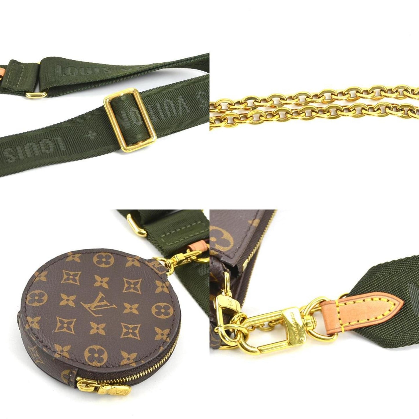 Louis Vuitton Louis Vuitton Shoulder Bag Monogram Multi Pochette Accessoires Canvas Brown