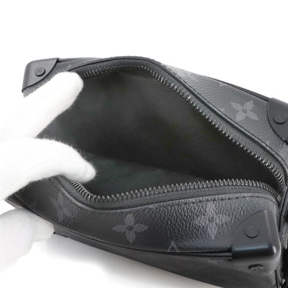 Louis Vuitton Monogram Eclipse Mini Soft Trunk Shoulder Bag M44735 Rfid
