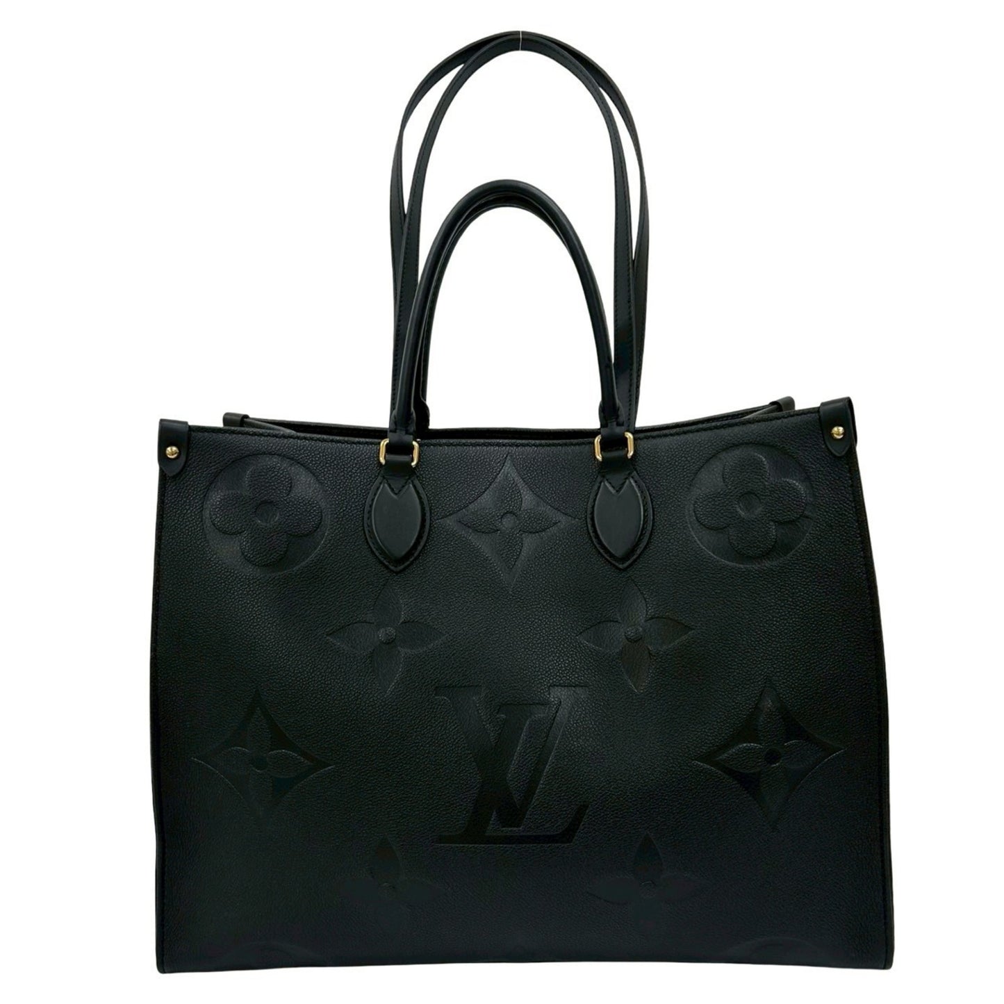 Louis Vuitton On The Go Gm Monogram Empreinte Leather Tote Bag