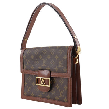 Louis Vuitton Sac Dauphine Shoulder Bag M51410 Monogram Canvas Brown A5 Flap