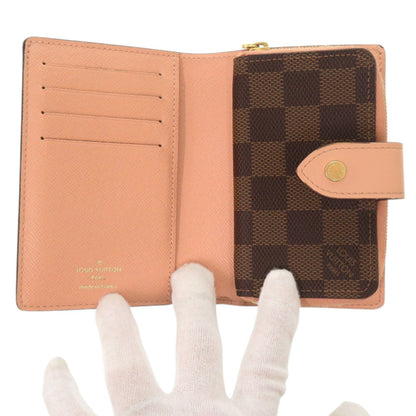 Louis Vuitton Portefeuille Juliette Damier N60380 Ic Brown Bifold Wallet Lv 0520 Louis Vuitton