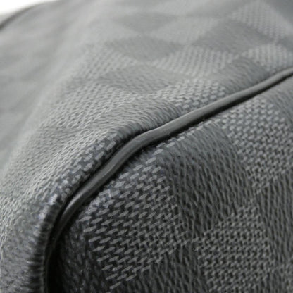 Louis Vuitton Damier Graphite Keepall Bandouliere 55Cm N41413 Boston Bag