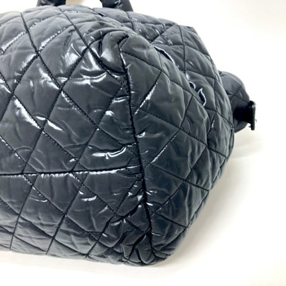 Chanel A47205 Matelasse Coco Cocoon Bag Handbag Tote Boston Nylon