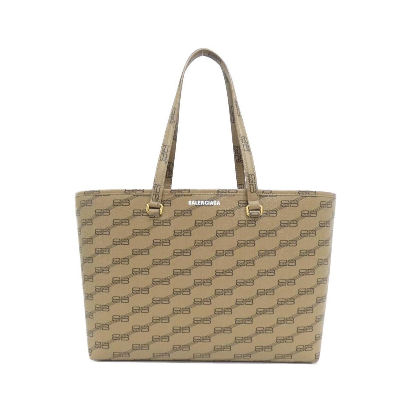 Balenciaga Signature Medium Shopper Handbag Bb Monogram 702698 210Dh