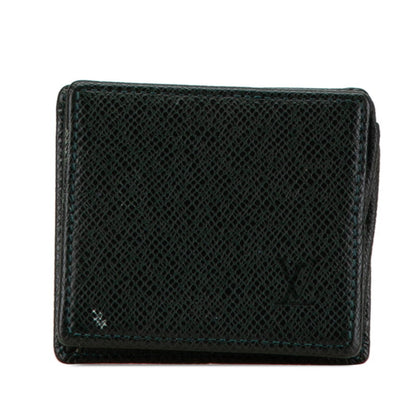 Louis Vuitton Taiga Porte Monnaie Boite Wallet/Coin Case M30384 Episea Green Leather