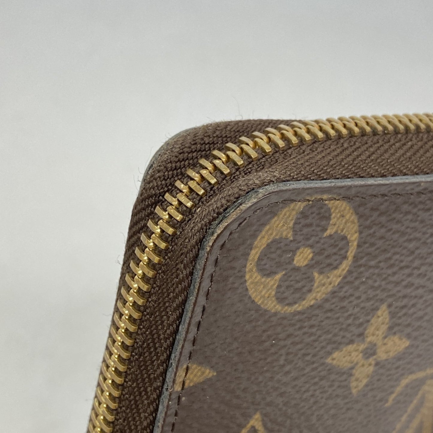 Louis Vuitton Monogram Portefeuille Clemence Long Wallet M60742 Brown Fuchsia