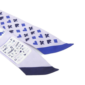 Hermes Jeu De Cartes Twilly Scarf 063169S