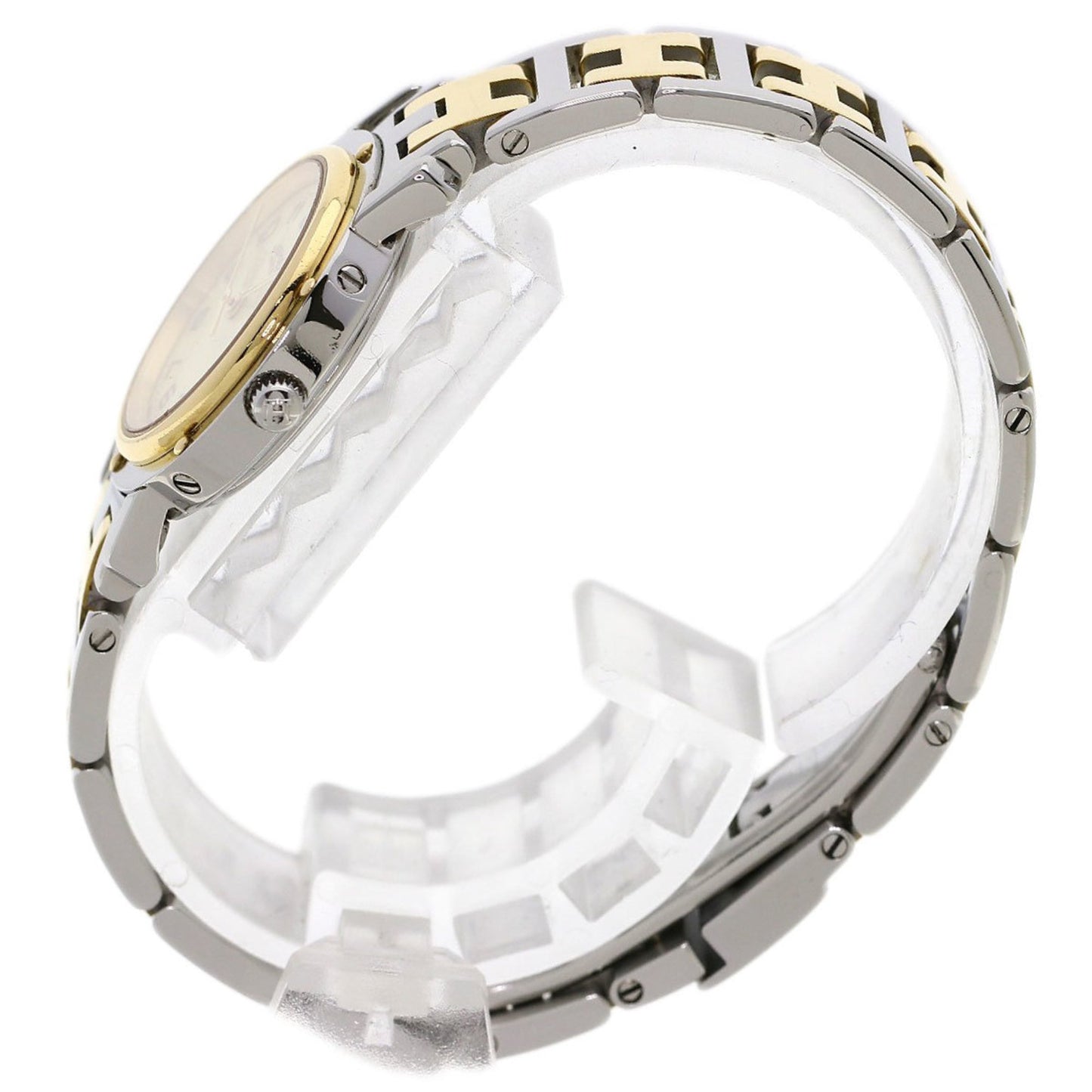 Herms Cl4.220 Clipper Watch With New Buckle