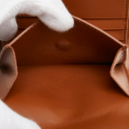 Celine Triomphe Tri-Fold Wallet In Black