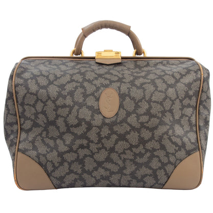 Yves Saint Laurent Doctor Bag Handbag Brown