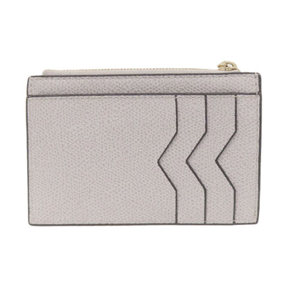 Valextra Logo Coin Case Leather