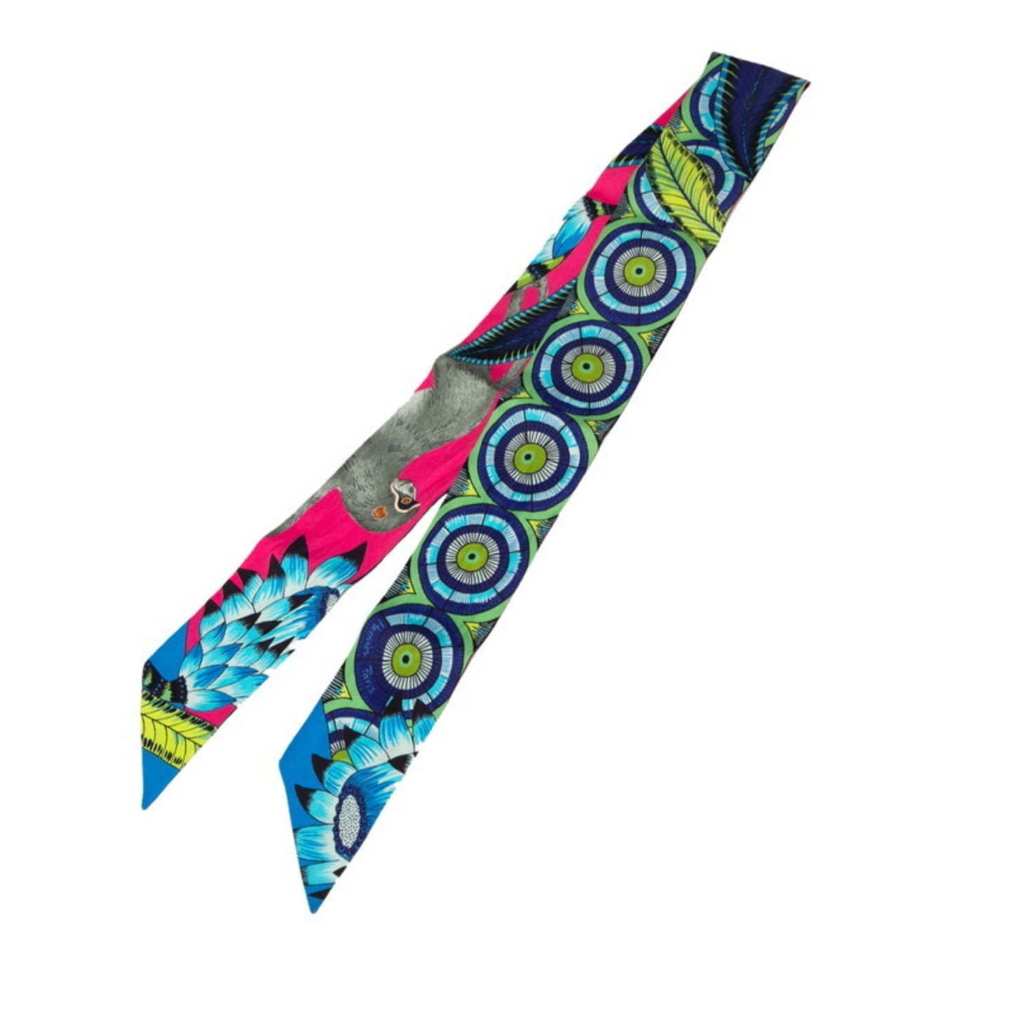 Hermes Herms Twilly "The Savanna Dance" Scarf