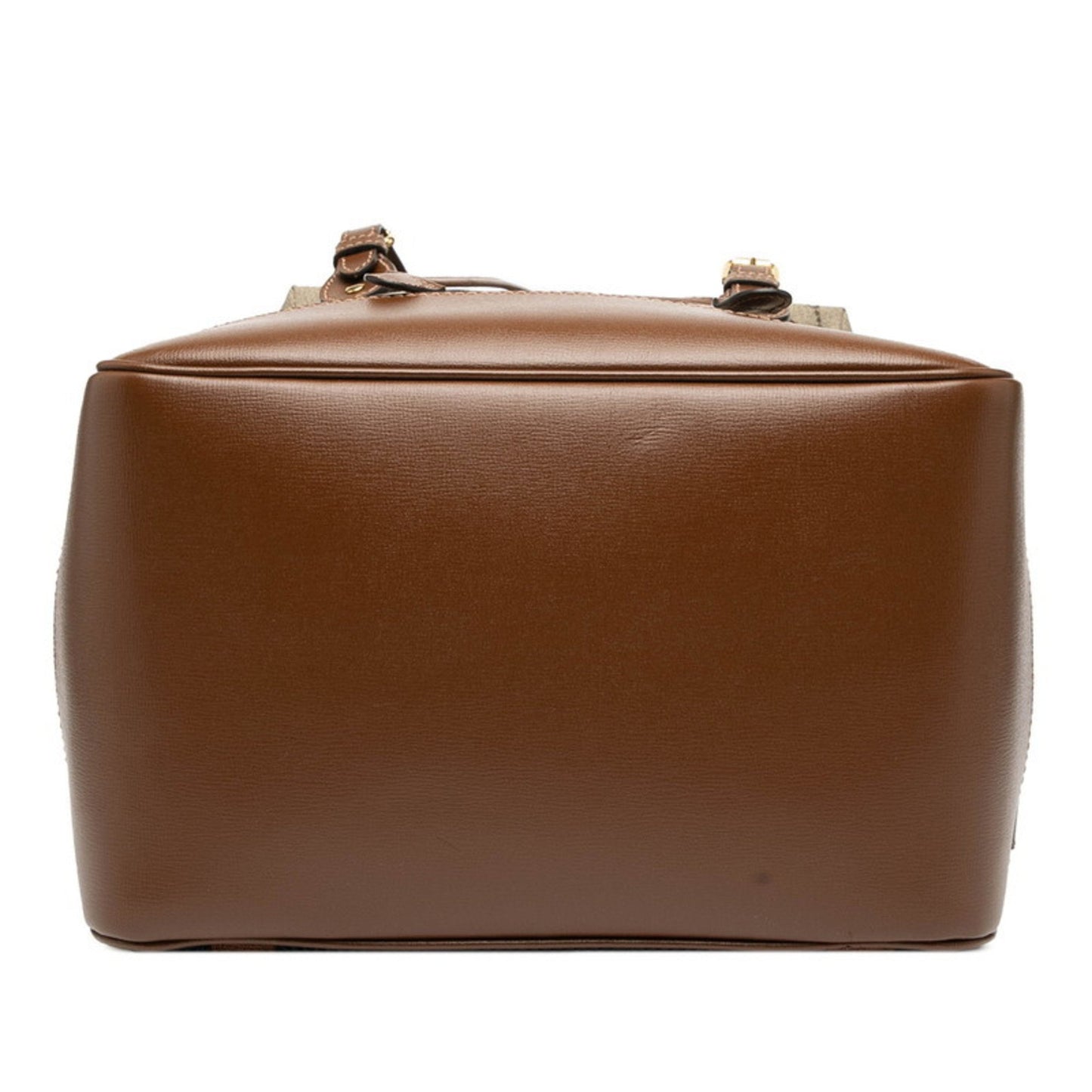 Gucci Gg Supreme Interlocking G Backpack 696013 Brown Leather