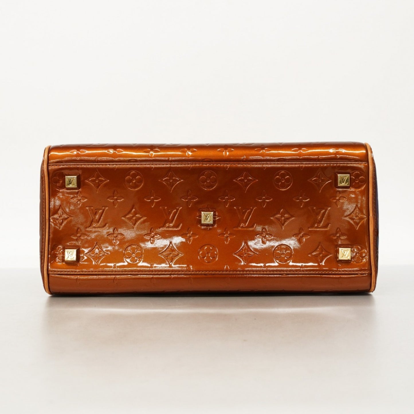 Louis Vuitton Vernis Tompkins Square Handbag M91103 Bronze