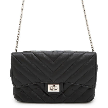 Chanel Chain Shoulder Bag Chevron V-Stitch 2.55 Mademoiselle Ap2215 Chanel Pochette