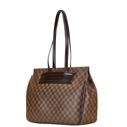 Louis Vuitton Damier Parioli Gm Tote Bag N51124 Ebene Brown Leather