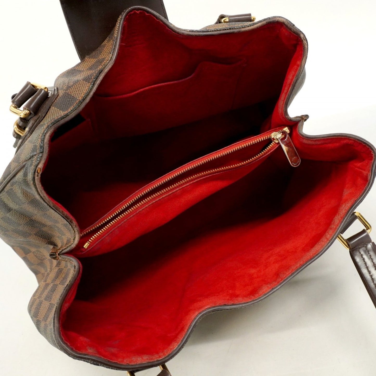 Louis Vuitton Damier Grit Handbag N48108 Ebene