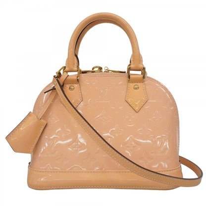 Louis Vuitton Vernis Alma Bb Handbag M50415 Rose Ballerine 2-Way Bag
