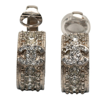 Chanel Coco Mark Rhinestone Earrings