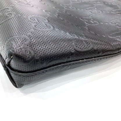 Gucci Gg Embossed Medium Black Clutch Bag Gucci 696009.520981 Ja-24361