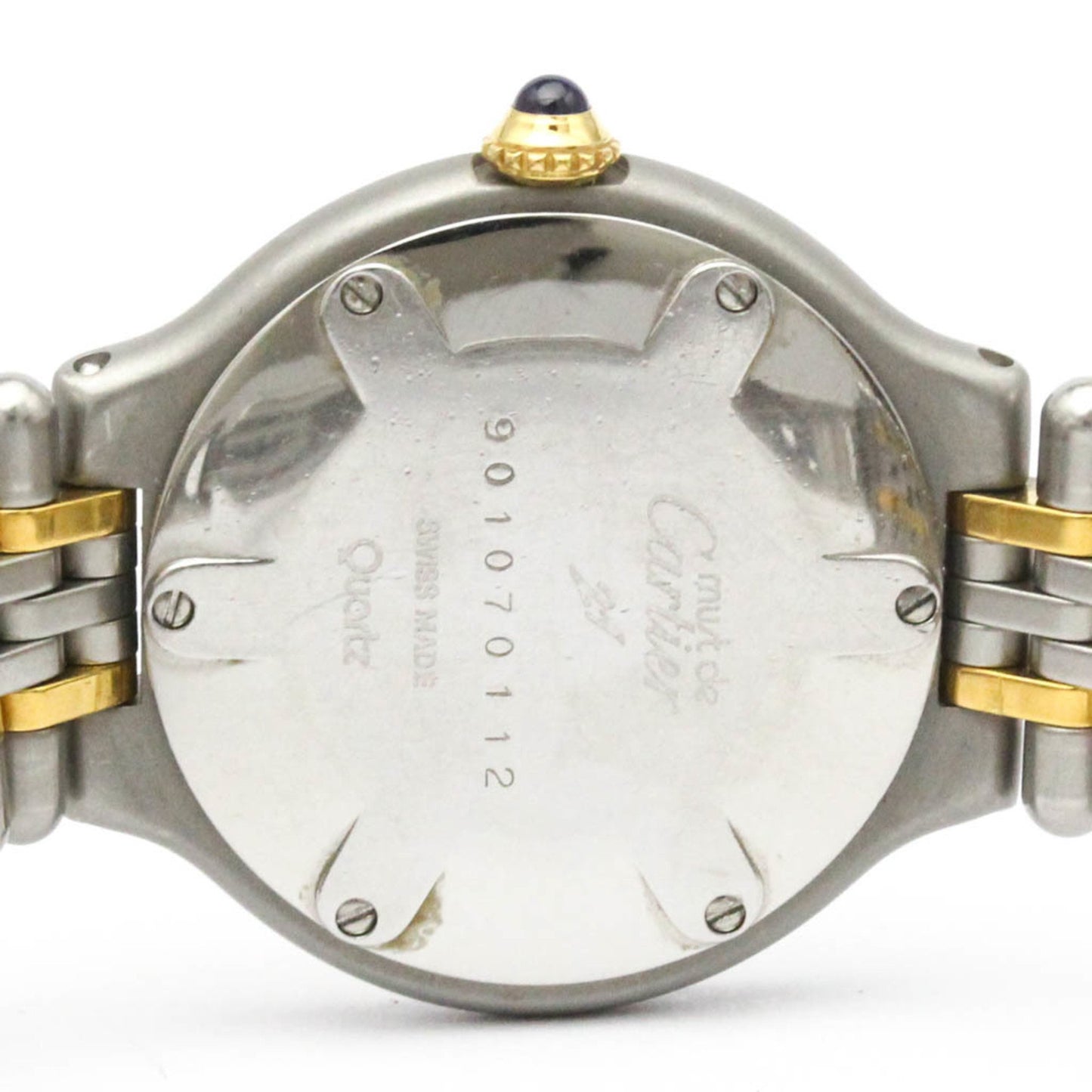 Cartier Must 21 Gold Plated Steel Quartz