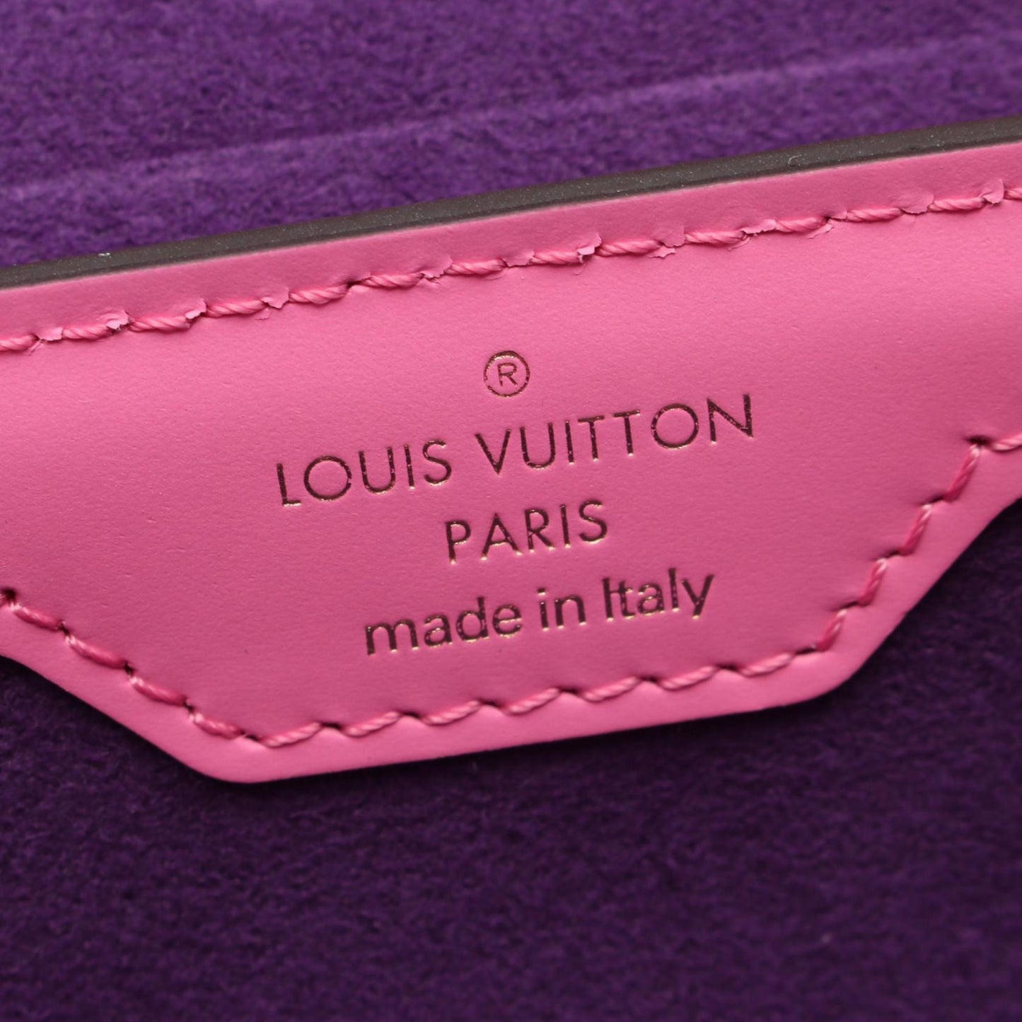 Louis Vuitton Papillon Trunk Handbag Leather Epi