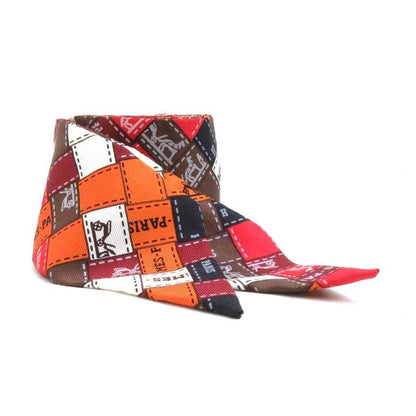 Hermes Hermes Scarf/Muffler Twilly Silk Multicolor