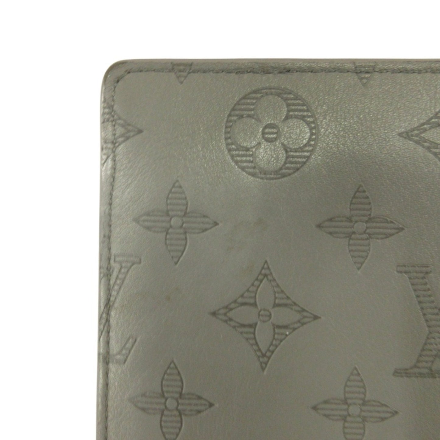 Louis Vuitton Monogram Shadow Portefeuille Brazza Bifold Long Wallet