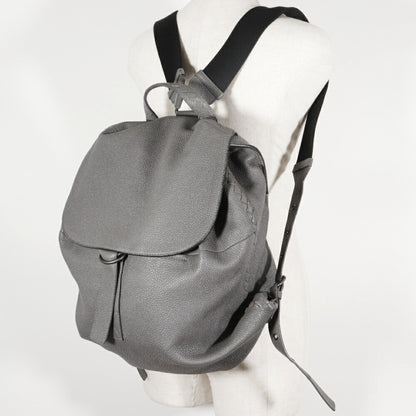 Bottega Veneta Bottegaveneta Intrecciato Backpack/Daypack Calf Made In Italy Gray Shoulder Handbag
